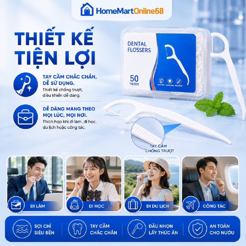 combo 3 hộp có 600 cái tâm chỉ nha khoa - Ảnh thực tế 4